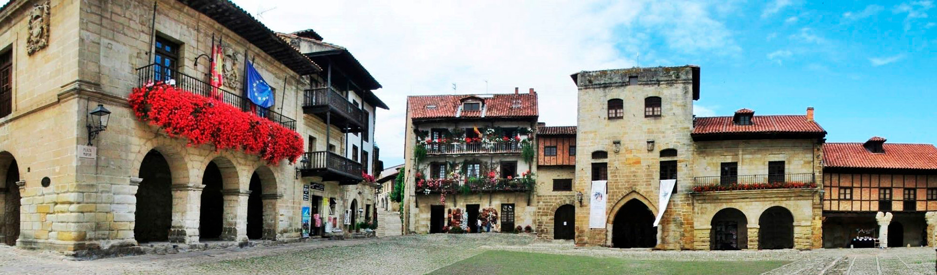 vista de Santillana del mar