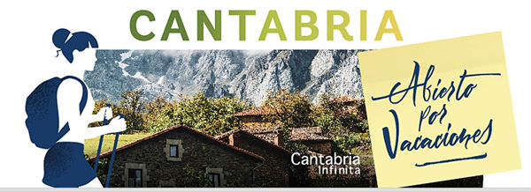 Cantabria. Abierto por vacaciones